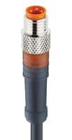 RSMV 3-294/1 M - LUMBERG AUTOMATION - RSMV 3-294/1 M - Sensor Cable, 3 Pos, 1 m, 3.28 ft, RSMV Series