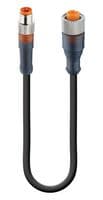 RSMV 3-RKT 4-3-224/0,6 M - LUMBERG AUTOMATION - RSMV 3-RKT 4-3-224/0,6 M - Sensor Cable, 600 mm, 23.6 ", RSMV Series