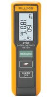 FLUKE-417D - FLUKE - FLUKE-417D - Laser Distance Meter, 0.2m to 40m (0.6ft to 131ft), ± 2mm (± 0.08"), LCD, Class 2, IP54, 2 x AAA