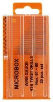 MP002110 - MULTICOMP PRO - MP002110 - Drill Bit Set, 20Pc, Size 61 To 80