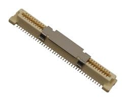 61082-081402LF - AMPHENOL COMMUNICATIONS SOLUTIONS - 61082-081402LF - Mezzanine Connector, Receptacle, 0.8 mm, 2 Rows, 80 Contacts, Surface Mount, Beryllium Copper