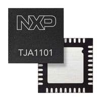 TJA1101AHN/0Z - NXP - TJA1101AHN/0Z - Ethernet Controller, Ethernet PHY Transceiver, IEEE 802.3, IEEE 802.3bw, 3.3 V, HVQFN-EP, 36 Pins