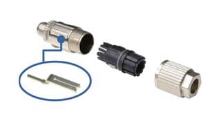 MSXS-08BMMD-SL8001 - AMPHENOL LTW - MSXS-08BMMD-SL8001 - Sensor Connector, M Series, M12, Male, 8 Positions, IDC / IDT Pin, Straight Cable Mount