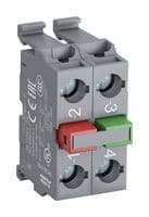 1SFA611610R2011 - ABB - 1SFA611610R2011 - Contact Block, Screw Clamp, 1 Pole, 6 A, 230 V