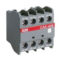1SBN010040R1004 - ABB - 1SBN010040R1004 - Auxiliary Contact, A/AL/AE/TAL/AF/TAE/UA/GA/GAE Series Contactors, 4PST-NC, Front Mount, Screw
