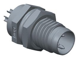 8-03PMMS-SH7001 - AMPHENOL LTW - 8-03PMMS-SH7001 - Sensor Connector, M8, Male, 3 Positions, Solder Pin, Straight Panel Mount