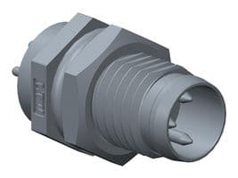 8-03PMMP-SF7001 - AMPHENOL LTW - 8-03PMMP-SF7001 - Sensor Connector, M Series, M8, Male, 3 Positions, Screw Pin, Straight Panel Mount