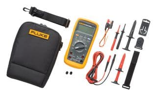FLUKE-87V-MAX/E2 KIT - FLUKE - FLUKE-87V-MAX/E2 KIT - Industrial Digital Multimeter Kit, True RMS, 1kV AC/DC, IP67