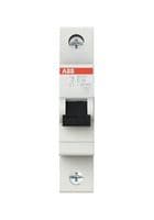 2CDS211001R0104 - ABB - 2CDS211001R0104 - Thermal Circuit Breaker, SH200 Series, 10 A, 1 Pole, 400 V, DIN Rail