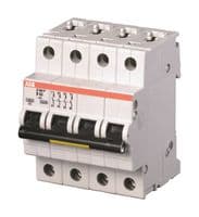 2CDS284001R0487 - ABB - 2CDS284001R0487 - Thermal Circuit Breaker, 20 A, 4 Pole, 400 V, DIN Rail