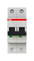 2CDS252001R0635 - ABB - 2CDS252001R0635 - Thermal Magnetic Circuit Breaker, MCB, 2P, 20 kA, 230 V, 63 A