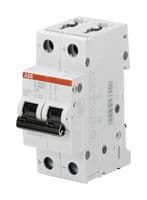 2CDS272061R0378 - ABB - 2CDS272061R0378 - Thermal Magnetic Circuit Breaker, MCB, 2P, 25 kA, 220 V, 6 A