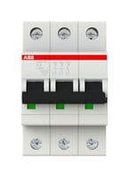 2CDS273001R0044 - ABB - 2CDS273001R0044 - Thermal Magnetic Circuit Breaker, MCB, 3P, 25 kA, 230 V, 4 A