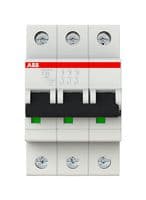 2CDS273001R0634 - ABB - 2CDS273001R0634 - Thermal Magnetic Circuit Breaker, MCB, 3P, 25 kA, 230 V, 63 A