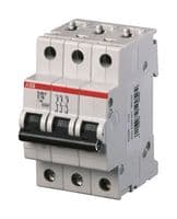 2CDS283001R0064 - ABB - 2CDS283001R0064 - Thermal Magnetic Circuit Breaker, MCB, 3P, 25 kA, 400 V, 6 A