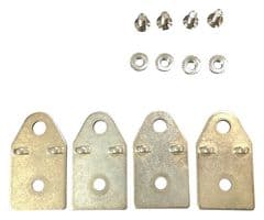 AA1206 - ABB - AA1206 - Enclosure Accessory, Wall Fixing Bracket, ABB SR2 Series Enclosures