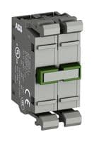 1SFA611610R1002 - ABB - 1SFA611610R1002 - Contact Block, Screw Clamp, 2NO, 6 A, 230 VAC, Switches