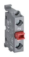 1SFA611610R2110 - ABB - 1SFA611610R2110 - Contact Block, Screw Clamp, 1NO/1NC, 6 A, 230 VAC, Switches