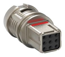 D369-MR33-NS0 - DEUTSCH - TE CONNECTIVITY - D369-MR33-NS0 - Automotive Connector Housing, 396, Receptacle, 3 Ways, AMP 396 Series Size 22 Socket Contacts