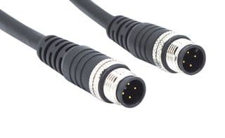 CCA-000-M02R194 - NORCOMP - CCA-000-M02R194 - Sensor Cable, 4 Pos, M12 Plug, M12 Plug, 4 Positions, 2 m, 6.6 ft, VULCON Series