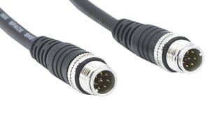 CCA-000-M02R195 - NORCOMP - CCA-000-M02R195 - Sensor Cable, 8 Pos, M12 Plug, M12 Plug, 8 Positions, 2 m, 6.6 ft, VULCON Series