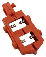 065387 - BRADY - 065387 - SNAP ON BREAKER LOCKOUT, RED, NYLON