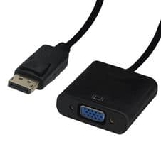 2409EV - VIDEK - 2409EV - DVI to VGA Audio / Video Adapter, DisplayPort Plug, VGA Receptacle