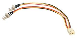 TX3SPLITTER - STARTECH - TX3SPLITTER - Computer Cable, 6 in TX3 Fan Power Splitter Cable, Power Y Cable