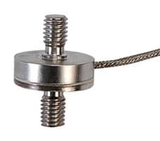 LCM201-100N - OMEGA - LCM201-100N - Load Cell, Subminiature, Tension/Compression, 100 N, 2 mV/V, 5' L x 0.75" OD, 1.03" H, LCM201 Series