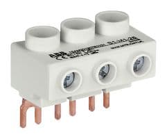 1SAM201907R1101 - ABB - 1SAM201907R1101 - Power Infeed Block, 3P, Screw Terminal, 65 A, 690 VAC/250 VDC, Motor Starter