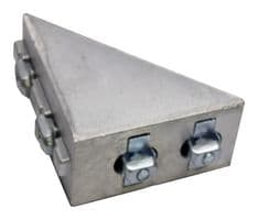 2TLA040030R1100 - ABB - 2TLA040030R1100 - Bracket, Angled, 100 x 12 x 100 mm
