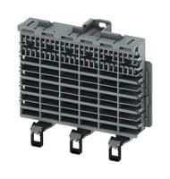 2CCA183035R0001 - ABB - 2CCA183035R0001 - Socket Base, 6 Module, 108 mm, 125 A, 690 VAC/1 kV, Plug-In Distribution Systems