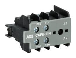 GJL1201330R0002 - ABB - GJL1201330R0002 - Auxiliary Contact, B/BC/VB/VBC Series Mini Contactors, SPST-NO, SPST-NC, Front Mount, Screw