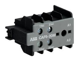 GJL1201330R0007 - ABB - GJL1201330R0007 - Auxiliary Contact, B/BC/VB/VBC Series Mini Contactors, DPST-NO, Front Mount, Screw