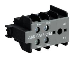 GJL1201330R0011 - ABB - GJL1201330R0011 - Auxiliary Contact, B/BC/VB/VBC Series Mini Contactors, DPDT-NC, Front Mount, Screw