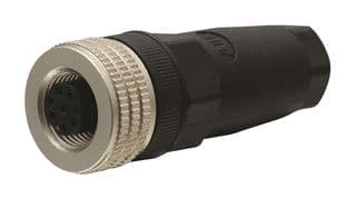 2TLA020055R1600 - ABB - 2TLA020055R1600 - Sensor Connector, M12, Female, 8 Positions, Screw Socket, Straight Cable Mount