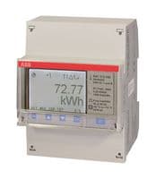 2CMA100240R1000 - ABB - 2CMA100240R1000 - Energy Meter, Single Phase, 57.7VAC to 288VAC, DIN Rail