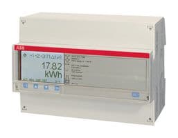 2CMA170536R1000 - ABB - 2CMA170536R1000 - Energy Meter, Three Phase, 57.7VAC to 288VAC / 100VAC to 500VAC, DIN Rail