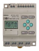 ZEN-10C3AR-A-V2 - OMRON INDUSTRIAL AUTOMATION - ZEN-10C3AR-A-V2 - PLC Controller, 6 Input, 4 Relay Output, 100 V to 240 V