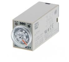 H3Y-2  10S DC24 - OMRON INDUSTRIAL AUTOMATION - H3Y-2  10S DC24 - Analogue Timer, Reset, 0.5 s to 10 s