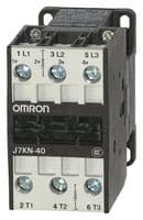 J7KN-40 110 - OMRON INDUSTRIAL AUTOMATION - J7KN-40 110 - Relay Contactor, J7KN Series, 3PST-NO, 3P, 20 A at 690 VAC, 18.5 kW at 690 VAC
