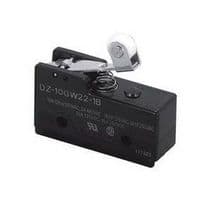 DZ-10GW22-1B - OMRON INDUSTRIAL AUTOMATION - DZ-10GW22-1B - Microswitch, Standard, Short Hinge Roller Lever, DPDT, Screw, 10 A, 30 V