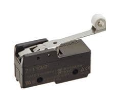 Z-15GM2 - OMRON INDUSTRIAL AUTOMATION - Z-15GM2 - Microswitch, Standard, Reverse Hinge Roller Lever, SPDT, Solder Lug, 15 A, 14 V