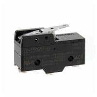 Z-15GW21-B - OMRON INDUSTRIAL AUTOMATION - Z-15GW21-B - Microswitch, Standard, Short Hinge Lever, SPDT, Screw, 15 A, 14 V