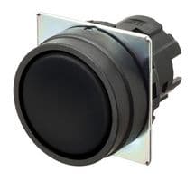 A22NZ-BNM-NBA - OMRON INDUSTRIAL AUTOMATION - A22NZ-BNM-NBA - Pushbutton Switch, 22 mm, Momentary, Round, Flat, Black