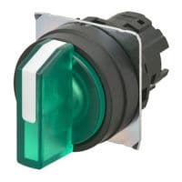 A22NZ-3BB-TGA - OMRON INDUSTRIAL AUTOMATION - A22NZ-3BB-TGA - Voltage Selector Switch, 3 Position, A22NZ Series, 10 A, 120 VAC, Panel