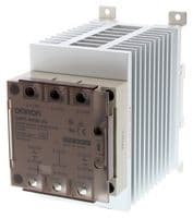 G3PE-545B-2N 12-24VDC - OMRON INDUSTRIAL AUTOMATION - G3PE-545B-2N 12-24VDC - Solid State Relay, DPST-NO, 45 A, 30 VDC, DIN Rail/Panel, Screw, Zero Crossing