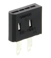 EE-1001 - OMRON INDUSTRIAL AUTOMATION - EE-1001 - Sensor Connector, Solder Lug, EE Series, Female, 4 Positions, Straight Panel Mount