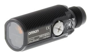 E3F1-RN21 - OMRON INDUSTRIAL AUTOMATION - E3F1-RN21 - Photoelectric Sensor, 3 m, NPN Open Collector, 100 mA Output, 10 VDC to 30 VDC