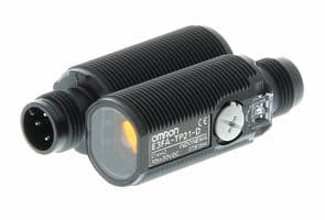 E3FA-TP21-F2 - OMRON INDUSTRIAL AUTOMATION - E3FA-TP21-F2 - Photoelectric Sensor, 20 m, PNP Open Collector, 100 mA, 10 VDC to 30 VDC